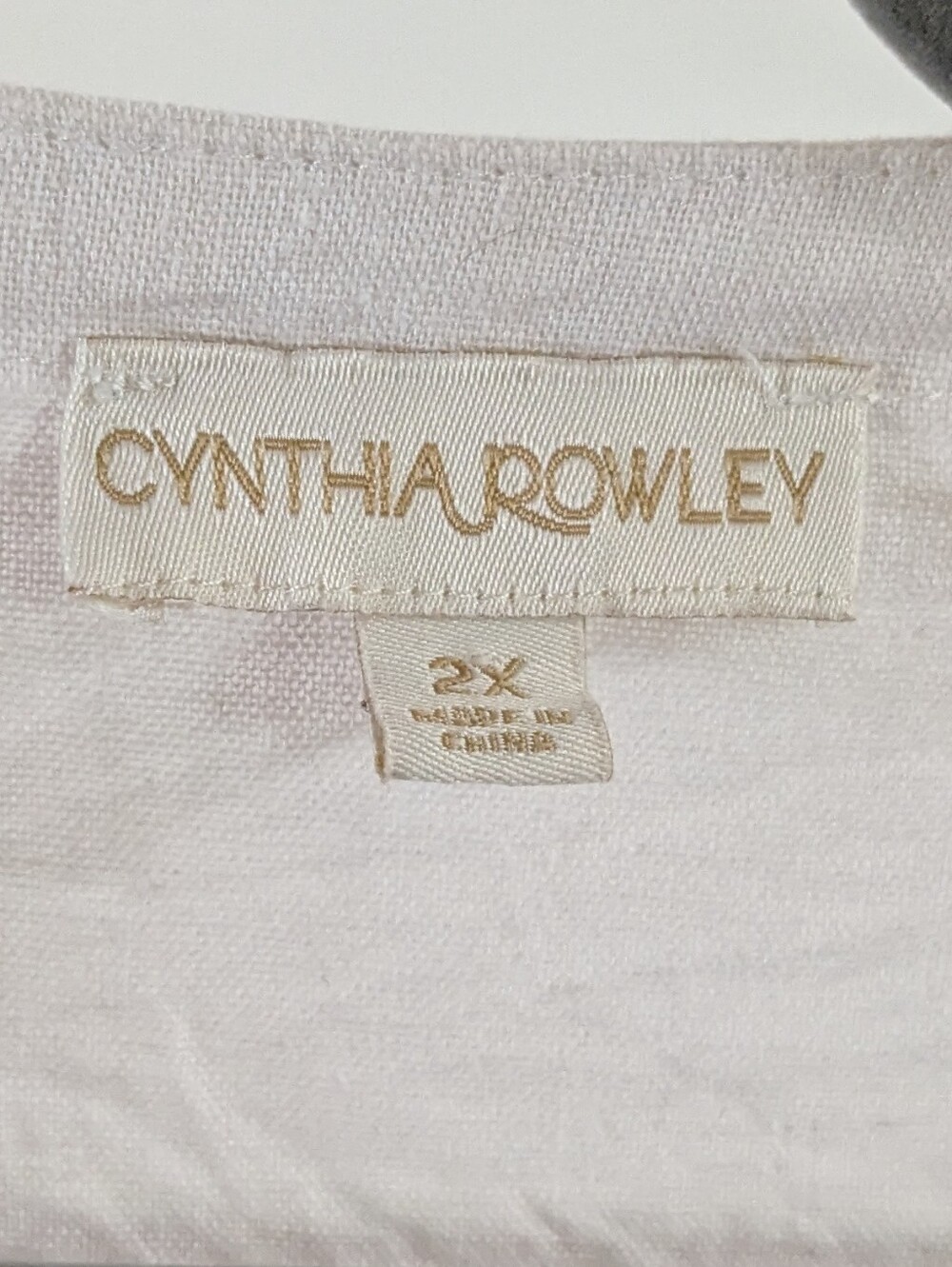 Linen Cynthia Rowley Blouse - Picture 2 of 5
